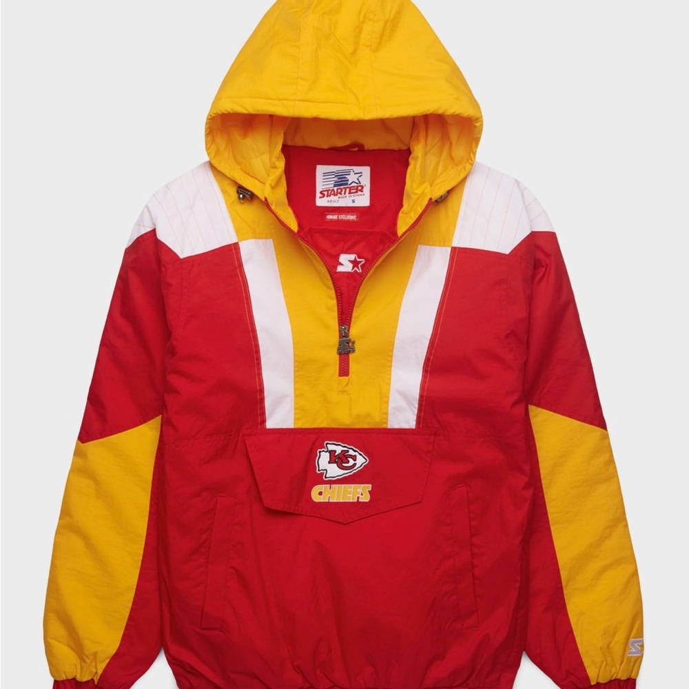 New with tags NFL Red and Yellow Team Apparel Jacket unisex starter